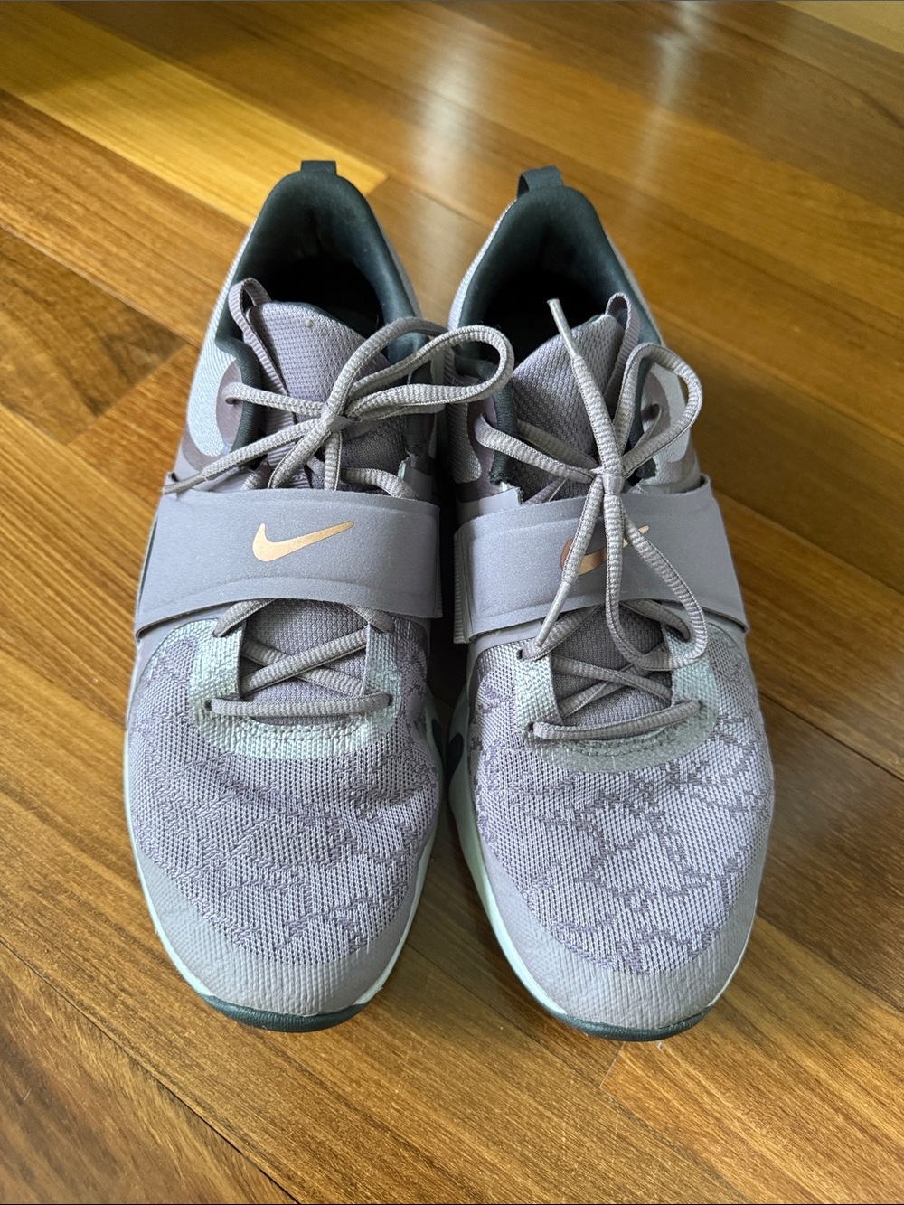 Nike Lavender / Lilac Training Sneakers with Lace and Strap size 10.5